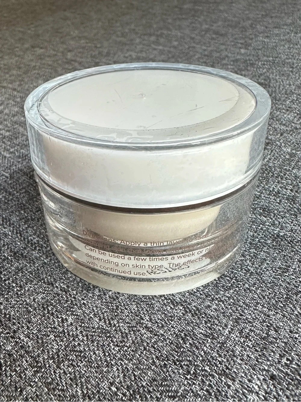NEW Body Firm Crepe Erase Overnight Facial Plumping Treatment With TruFirm 1.7oz